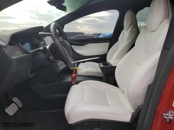 2019 Tesla Model X P100D with VIN 5YJXCBE44KF151456, listed as a Copart auction lot 89149355 with NaN miles and Salvage Title. Bid and sale history available at carsss.com. Image 7.