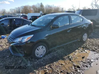 2024 Mitsubishi Mirage G4 ES with VIN ML32FUFJ5RHF07107, listed as a Copart auction lot 82314914 with 7,014 mi miles and Salvage Title. Bid and sale history available at carsss.com. Image 1.