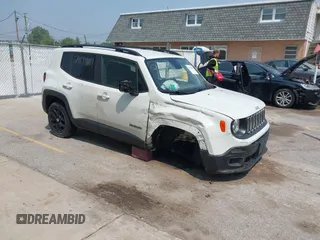 2018 Jeep Renegade Latitude with VIN ZACCJBBBXJPJ44300, listed as a IAAI auction lot 42434688 with 78,889 mi miles and . Bid and sale history available at DreamBid. Image 1.