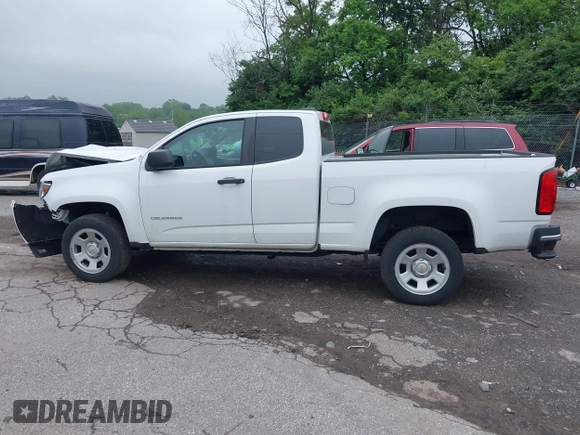 2021 Chevrolet Colorado 2WD Work Truck with VIN 1GCHSBEA9M1104836, listed as a IAAI auction lot 42273670 with 60,646 mi miles and . Bid and sale history available at DreamBid. Image 15.
