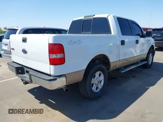 2005 Ford F-150 XLT with VIN 1FTPW14555FB63773, listed as a IAAI auction lot 42004420 with 255,071 mi miles. Bid and sale history available at carsss.com. Image 4.