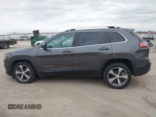 2019 Jeep Cherokee Limited with VIN 1C4PJLDN6KD119458, listed as a IAAI auction lot 41408906 with 72,293 mi miles. Bid and sale history available at carsss.com. Image 14.