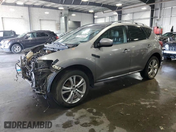 2010 Nissan Murano SL with VIN JN8AZ1MW1AW136655, listed as a Copart auction lot 71744324 with 243,808 mi miles and Clean Title. Bid and sale history available at carsss.com. Image 1.