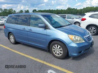 2010 Honda Odyssey EX z VIN 5FNRL3H49AB006230, wystawiony jako IAAI lot #42840545 z przebiegiem 227 494 mil mil oraz . Historia ofert i sprzedaży dostępna na DreamBid. Obrazek 1.