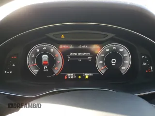 2019 Audi Q8 Premium Plus with VIN WA1EVAF1XKD041089, listed as a Copart auction lot 44420035 with 76,508 mi miles and Salvage Title. Bid and sale history available at carsss.com. Image 9.