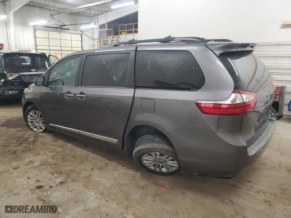 2015 Toyota Sienna XLE with VIN 5TDYK3DC0FS593125, listed as a Copart auction lot 49533815 with 81,004 mi miles and Salvage Title. Bid and sale history available at carsss.com. Image 2.