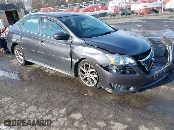 2014 Nissan Sentra SR z VIN 3N1AB7AP3EY319122, wystawiony jako IAAI lot #41130985 z przebiegiem 89 014 mil mil oraz . Historia ofert i sprzedaży dostępna na DreamBid. Obrazek 1.