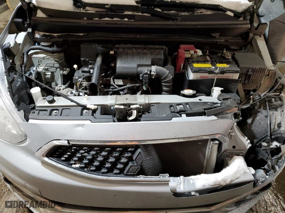 2019 Mitsubishi Mirage SE with VIN ML32A4HJ1KH012644, listed as a Copart auction lot 41978175 with 50,523 mi miles and Salvage Title. Bid and sale history available at carsss.com. Image 11.