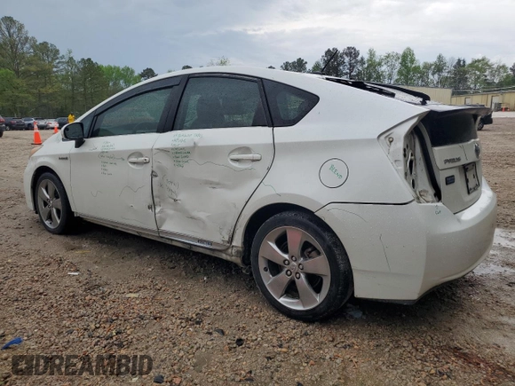 2013 Toyota Prius One with VIN JTDKN3DU2D1653289, listed as a Copart auction lot 51756535 with 167,592 mi miles and Salvage Title. Bid and sale history available at carsss.com. Image 2.