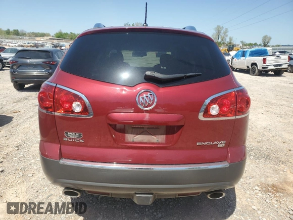 2008 Buick Enclave CX with VIN 5GAER13748J158133, listed as a Copart auction lot 52612115 with 93,522 mi miles and Salvage Title. Bid and sale history available at DreamBid. Image 6.