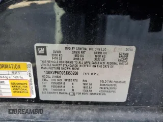 2014 GMC Acadia SLE with VIN 1GKKVPKD9EJ353958, listed as a Copart auction lot 47628785 with 180,220 mi miles and Salvage Title. Bid and sale history available at carsss.com. Image 14.