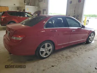 2011 Mercedes-Benz C 300 Sport with VIN WDDGF8BB7BR164778, listed as a Copart auction lot 55038645 with 91,269 mi miles and Salvage title. Bid and sale history available at DreamBid. Image 3.