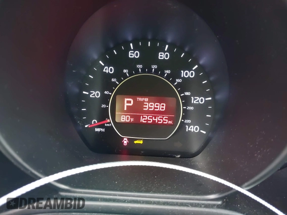 2016 Kia Soul with VIN KNDJN2A2XG7291867, listed as a IAAI auction lot 40799245 with 125,455 mi miles. Bid and sale history available at carsss.com. Image 7.