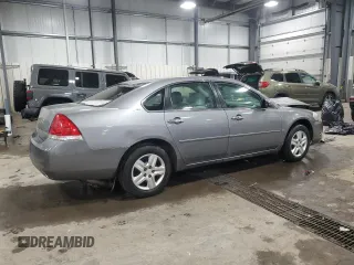 2006 Chevrolet Impala LS with VIN 2G1WB55K569369147, listed as a Copart auction lot 48026725 with 209,680 mi miles and Salvage title. Bid and sale history available at DreamBid. Image 3.
