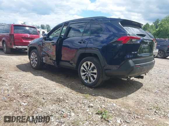 2024 Toyota RAV4 XLE Premium with VIN 2T3A1RFV4RW411404, listed as a IAAI auction lot 42342453 with 20,741 mi miles and . Bid and sale history available at DreamBid. Image 3.