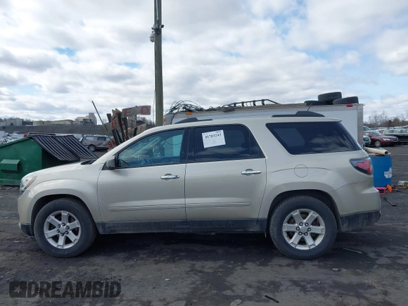2015 GMC Acadia SLE with VIN 1GKKVPKD1FJ250809, listed as a IAAI auction lot 41703243 with 131,830 mi miles. Bid and sale history available at carsss.com. Image 14.