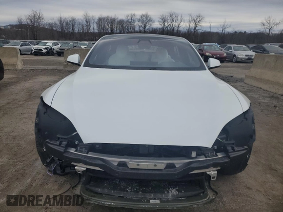 2022 Tesla Model S Plaid with VIN 5YJSA1E64NF478200, listed as a Copart auction lot 48731515 with 40,572 mi miles and Salvage Title. Bid and sale history available at DreamBid. Image 5.