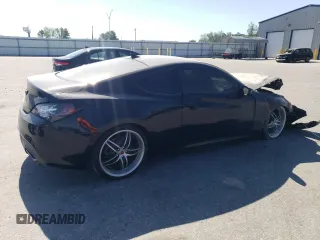 2011 Hyundai Genesis Coupe with VIN KMHHT6KD7BU056022, listed as a Copart auction lot 53158125 with Not provided miles and Salvage title. Bid and sale history available at DreamBid. Image 3.