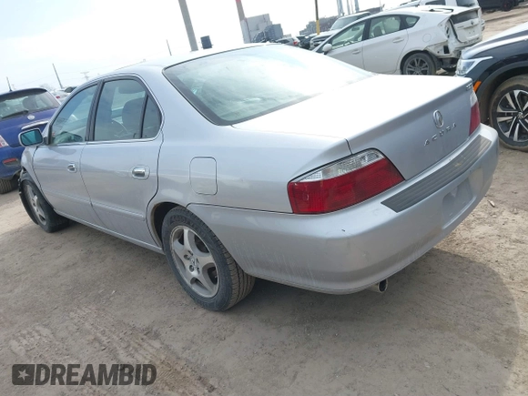 2003 Acura TL with VIN 19UUA56653A087823, listed as a IAAI auction lot 41704916 with 112,147 mi miles. Bid and sale history available at carsss.com. Image 3.