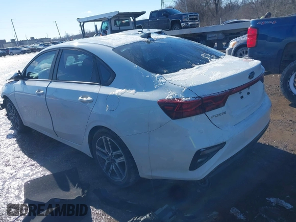 2019 Kia Forte S with VIN 3KPF34ADXKE041837, listed as a IAAI auction lot 41634799 with 106,361 mi miles. Bid and sale history available at carsss.com. Image 3.