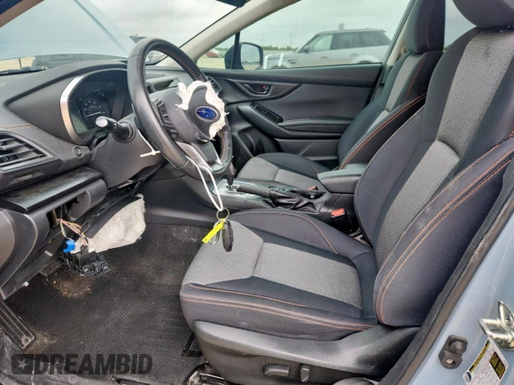 2021 Subaru Crosstrek Premium with VIN JF2GTAEC9MH657824, listed as a Copart auction lot 60676105 with 55,958 mi miles and Salvage title. Bid and sale history available at DreamBid. Image 7.