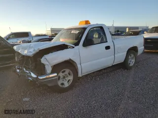 2004 Chevrolet Silverado 1500 LS with VIN 1GCEC14V54Z307206, listed as a Copart auction lot 76308604 with 0 mi miles and Salvage Title. Bid and sale history available at carsss.com. Image 1.