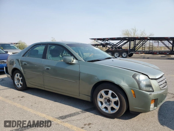2007 Cadillac CTS with VIN 1G6DP577470108518, listed as a Copart auction lot 70893714 with 126,266 mi miles and Salvage Title. Bid and sale history available at carsss.com. Image 4.