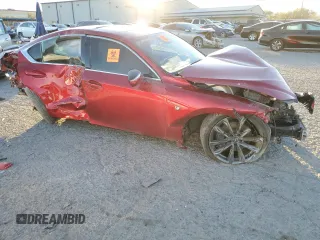 2022 Lexus IS 350 F Sport with VIN JTHGZ1B29N5050980, listed as a Copart auction lot 87334584 with Not provided miles and Salvage title. Bid and sale history available at DreamBid. Image 4.