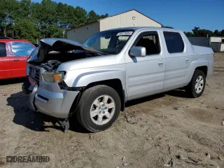 2006 Honda Ridgeline RTL with VIN 2HJYK16556H507322, listed as a Copart auction lot 68278364 with 0 mi miles and Salvage Title. Bid and sale history available at carsss.com. Image 1.