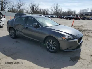 2020 Mazda 6 Sport with VIN JM1GL1UM5L1527295, listed as a Copart auction lot 50151085 with 29,246 mi miles and Salvage Title. Bid and sale history available at DreamBid. Image 4.