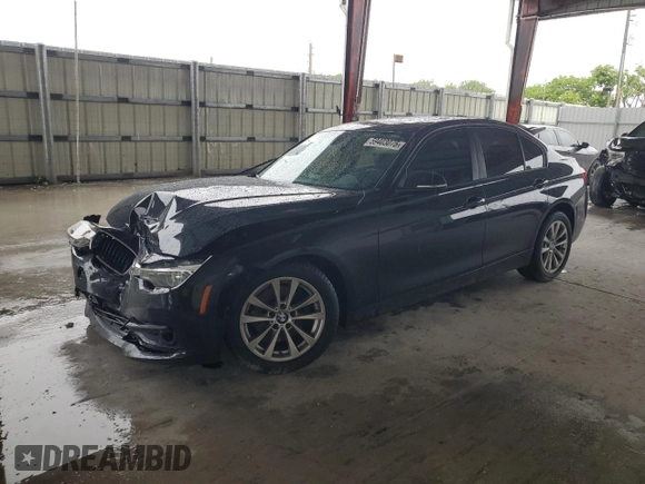 2018 BMW 3 Series 320i with VIN WBA8E1G52JNU93516, listed as a Copart auction lot 59403075 with 86,269 mi miles and Non repairable. Bid and sale history available at DreamBid. Image 1.