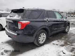 2020 Ford Explorer with VIN 1FMSK8BH0LGD15019, listed as a Copart auction lot 85490084 with 73,096 mi miles and Salvage Title. Bid and sale history available at carsss.com. Image 3.