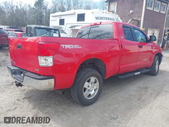 2010 Toyota Tundra 4WD Truck with VIN 5TFUY5F19AX138345, listed as a IAAI auction lot 41929871 with 156,230 mi miles. Bid and sale history available at carsss.com. Image 4.