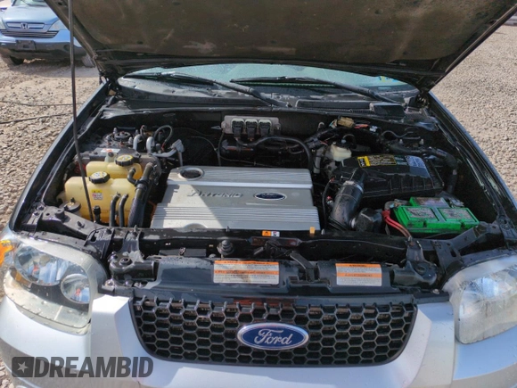 2006 Ford Escape Hybrid with VIN 1FMCU96H06KA75275, listed as a Copart auction lot 48596425 with 216,379 mi miles and Salvage title. Bid and sale history available at DreamBid. Image 11.
