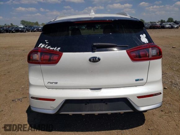 2019 Kia Niro LX with VIN KNDCB3LC4K5264309, listed as a Copart auction lot 60022744 with 36,949 mi miles and Salvage Title. Bid and sale history available at DreamBid. Image 6.