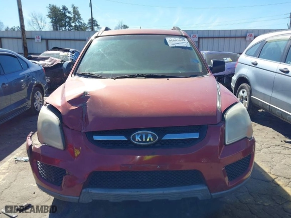 2009 Kia Sportage LX with VIN KNDJF724597562850, listed as a IAAI auction lot 41601084 with 236,281 mi miles. Bid and sale history available at carsss.com. Image 12.