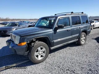2007 Jeep Commander Sport with VIN 1J8HH48K07C587326, listed as a Copart auction lot 45929575 with 220,018 mi miles and Salvage Title. Bid and sale history available at carsss.com. Image 1.