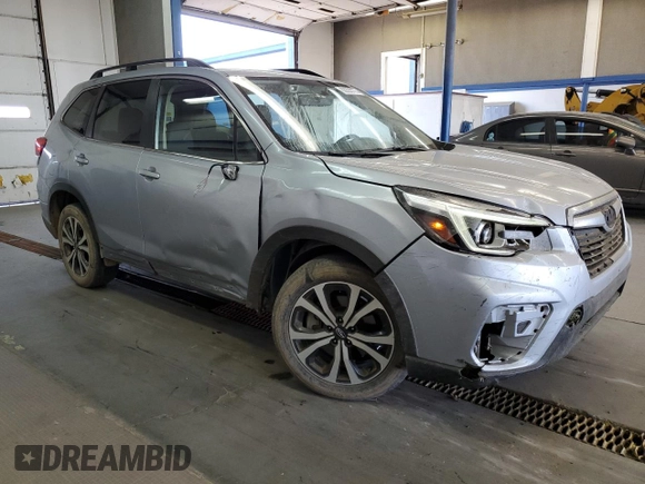 2020 Subaru Forester Limited with VIN JF2SKAUC5LH588076, listed as a Copart auction lot 63333775 with 43,694 mi miles and Salvage title. Bid and sale history available at DreamBid. Image 4.