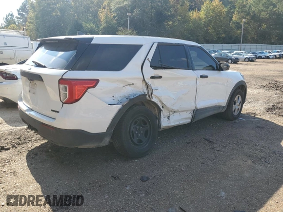 2021 Ford Police Interceptor Utility z VIN 1FM5K8AB5MGC02369, wystawiony jako Copart lot #76667864 z przebiegiem 36 173 mil mil oraz Szkoda całkowita • Salvage title. Historia ofert i sprzedaży dostępna na DreamBid. Obrazek 3.