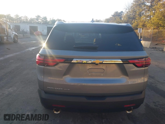 2023 Chevrolet Traverse LS with VIN 1GNEVFKW9PJ121827, listed as a IAAI auction lot 41117831 with 20,944 mi miles. Bid and sale history available at carsss.com. Image 16.