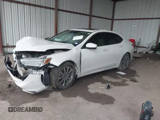2019 Acura TLX with VIN 19UUB1F31KA001174, listed as a IAAI auction lot 41613633 with 1 mi miles. Bid and sale history available at carsss.com. Image 16.
