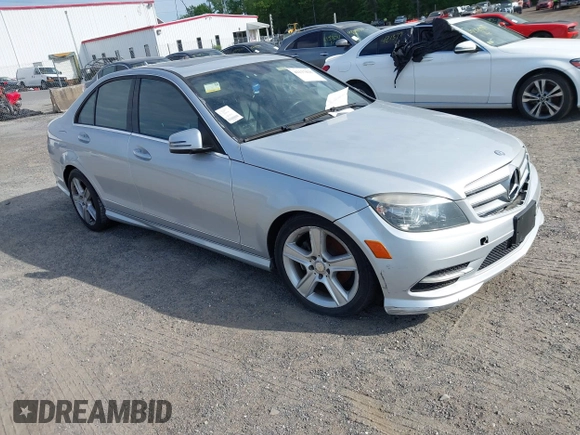 2011 Mercedes-Benz C 300 Sport with VIN WDDGF8BB0BR164802, listed as a IAAI auction lot 42137838 with 141,974 mi miles and . Bid and sale history available at carsss.com. Image 1.