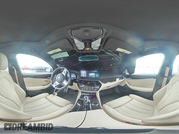 2022 BMW 5 Series 530e with VIN WBA13AG05NCL01602, listed as a Copart auction lot 85075934 with 34,240 mi miles and Salvage title. Bid and sale history available at DreamBid. Image 12.