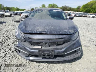 2019 Honda Civic Sedan EX with VIN 19XFC1F37KE015999, listed as a Copart auction lot 53229695 with 38,494 mi miles and Clean Title. Bid and sale history available at carsss.com. Image 5.