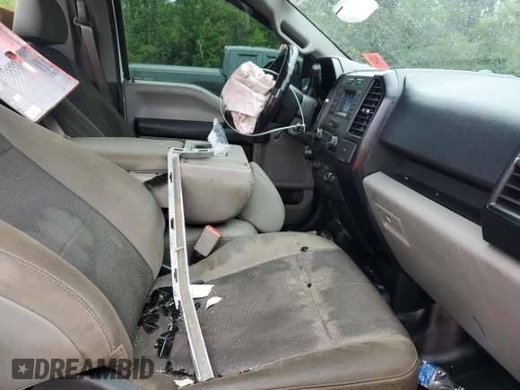 2018 Ford F-150 XL with VIN 1FTMF1C57JFB02794, listed as a Copart auction lot 58041445 with 279,074 mi miles and Salvage title. Bid and sale history available at DreamBid. Image 10.