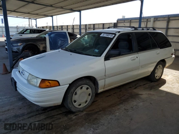 1994 Ford Escort z VIN 3FARP15J6RR126053, wystawiony jako Copart lot #52750515 z przebiegiem 81 831 mil mil oraz Tytuł czysty. Historia ofert i sprzedaży dostępna na DreamBid. Obrazek 1.