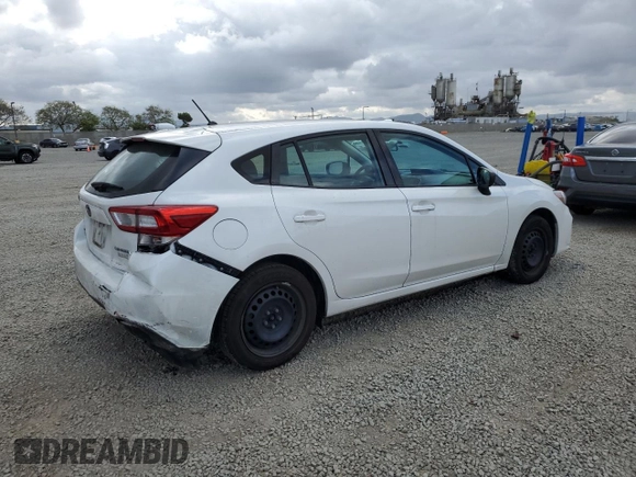 2017 Subaru Impreza с VIN 4S3GTAA6XH3751311, выставлен на аукционе Copart как лот 53580805 с пробегом 78 902 миль миль и Списание • Salvage title. История ставок и продаж доступна на DreamBid. Изображение 3.