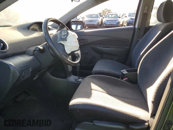 2007 Toyota Yaris with VIN JTDBT923171036425, listed as a Copart auction lot 78108974 with Not Provided miles and Non Repairable. Bid and sale history available at DreamBid. Image 7.