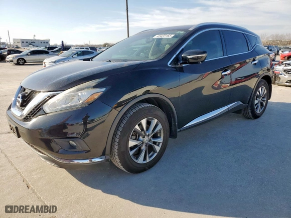 2015 Nissan Murano SL with VIN 5N1AZ2MG1FN215200, listed as a Copart auction lot 45423165 with 151,287 mi miles and Clean Title. Bid and sale history available at carsss.com. Image 1.