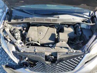 2017 Toyota Sienna SE with VIN 5TDXZ3DC1HS768654, listed as a Copart auction lot 48874735 with 246,060 mi miles and Salvage Title. Bid and sale history available at carsss.com. Image 12.